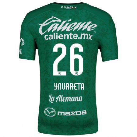 Kandiny Herren Alexandra Hernández Ynurreta #26 Grün Weiß Heimtrikot Trikot 2024/25 T-Shirt