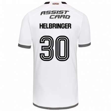 Kandiny Herren Aixa Helbringer #30 Weiß Schwarz Heimtrikot Trikot 2024/25 T-Shirt