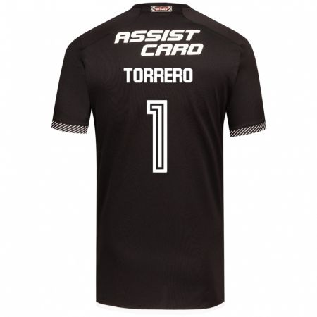 Kandiny Herren Ryann Torrero #1 Schwarz-Weiss Auswärtstrikot Trikot 2024/25 T-Shirt