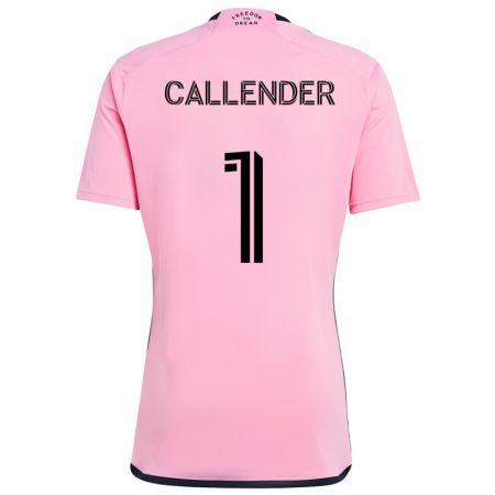 Kandiny Damen Drake Callender #1 Rosa Heimtrikot Trikot 2024/25 T-Shirt