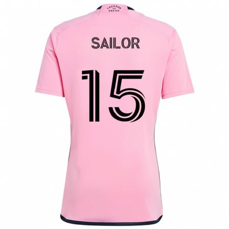 Kandiny Damen Ryan Sailor #15 Rosa Heimtrikot Trikot 2024/25 T-Shirt