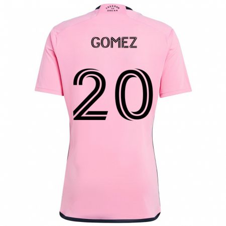 Kandiny Damen Diego Gómez #20 Rosa Heimtrikot Trikot 2024/25 T-Shirt