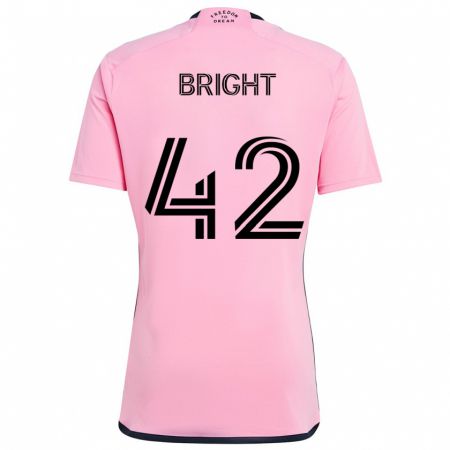 Kandiny Damen Yannick Bright #42 Rosa Heimtrikot Trikot 2024/25 T-Shirt