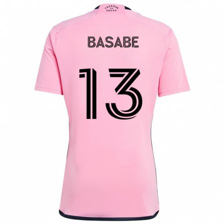 Kandiny Damen Samuel Basabe #13 Rosa Heimtrikot Trikot 2024/25 T-Shirt