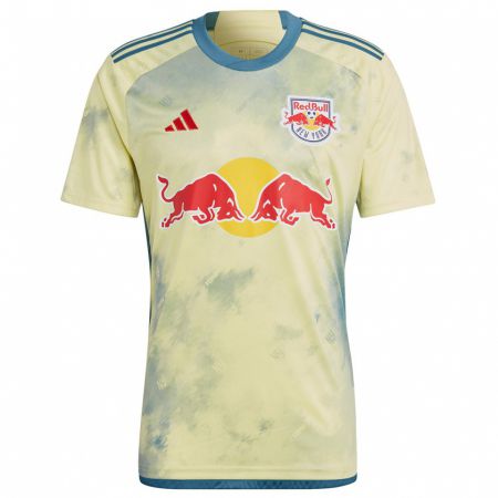 Kandiny Damen Andrés Reyes #4 Gelb Rot Blau Heimtrikot Trikot 2024/25 T-Shirt