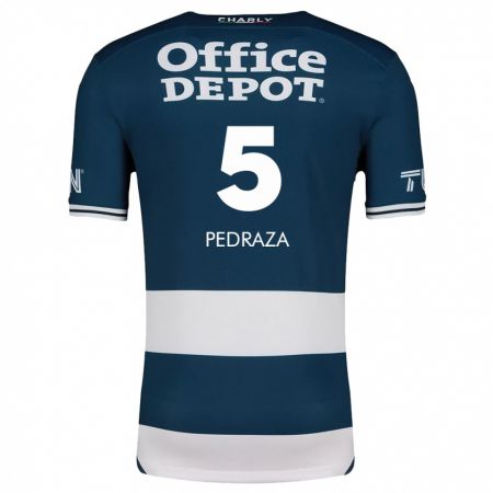 Kandiny Damen Pedro Pedraza #5 Blau Weiss Heimtrikot Trikot 2024/25 T-Shirt