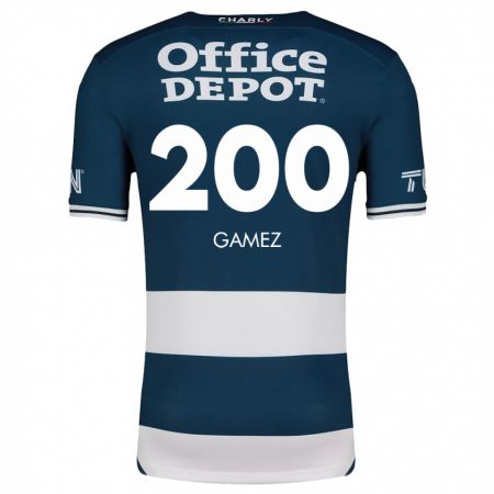 Kandiny Damen Sergio Gámez #200 Blau Weiss Heimtrikot Trikot 2024/25 T-Shirt