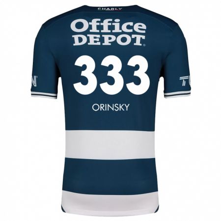 Kandiny Damen Edson Orinsky #333 Blau Weiss Heimtrikot Trikot 2024/25 T-Shirt