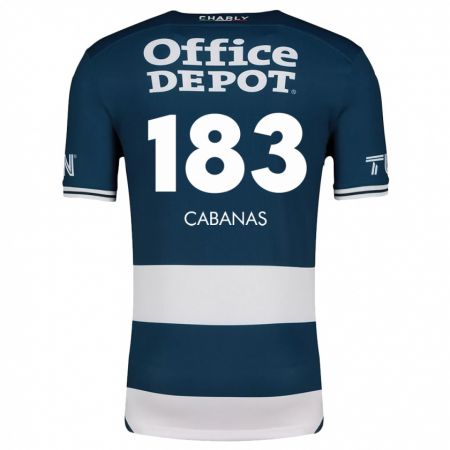 Kandiny Damen Mauricio Cabañas #183 Blau Weiss Heimtrikot Trikot 2024/25 T-Shirt