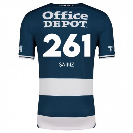 Kandiny Damen Diego Sáinz #261 Blau Weiss Heimtrikot Trikot 2024/25 T-Shirt