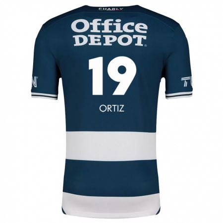 Kandiny Damen Celso Ortiz #19 Blau Weiss Heimtrikot Trikot 2024/25 T-Shirt