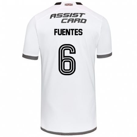 Kandiny Damen César Fuentes #6 Weiß Schwarz Heimtrikot Trikot 2024/25 T-Shirt