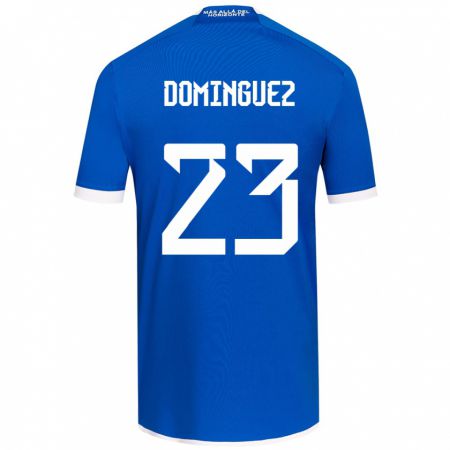 Kandiny Damen Nery Domínguez #23 Blau Weiss Heimtrikot Trikot 2024/25 T-Shirt