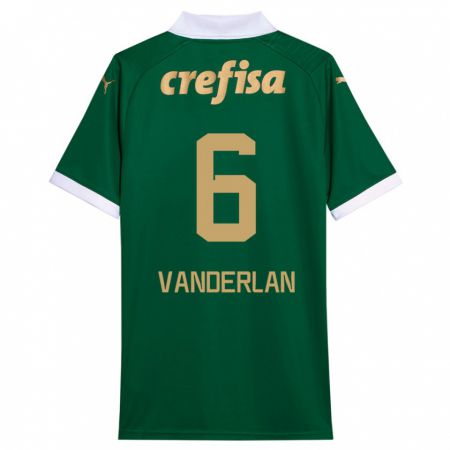 Kandiny Damen Vanderlan #6 Grün Weiß Heimtrikot Trikot 2024/25 T-Shirt