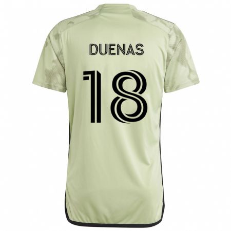 Kandiny Damen Érik Dueñas #18 Hellgrün Auswärtstrikot Trikot 2024/25 T-Shirt