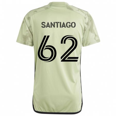 Kandiny Damen Joshua Santiago #62 Hellgrün Auswärtstrikot Trikot 2024/25 T-Shirt