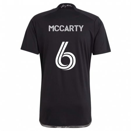 Kandiny Damen Dax Mccarty #6 Schwarz Auswärtstrikot Trikot 2024/25 T-Shirt