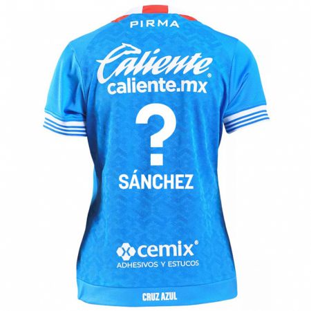 Kandiny Kinder Jorge Sánchez #0 Himmelblau Heimtrikot Trikot 2024/25 T-Shirt