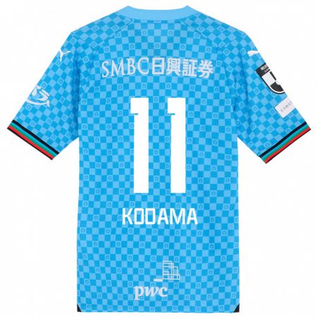 Kandiny Kinder Shotaro Kodama #11 Azurblau Heimtrikot Trikot 2024/25 T-Shirt