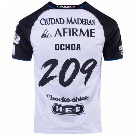 Kandiny Kinder José Ochoa #209 Schwarz Blau Heimtrikot Trikot 2024/25 T-Shirt