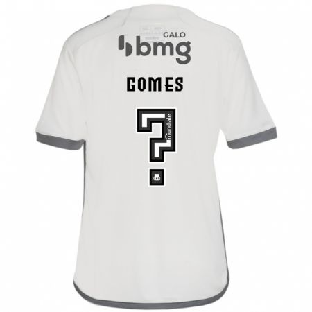 Kandiny Kinder Fábio Gomes #0 Cremefarben Auswärtstrikot Trikot 2024/25 T-Shirt