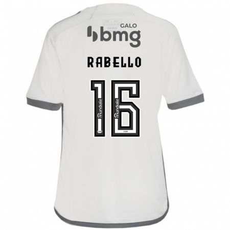 Kandiny Kinder Igor Rabello #16 Cremefarben Auswärtstrikot Trikot 2024/25 T-Shirt