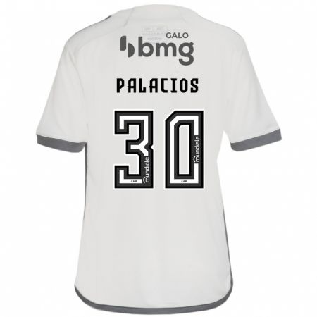 Kandiny Kinder Brahian Palacios #30 Cremefarben Auswärtstrikot Trikot 2024/25 T-Shirt