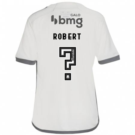 Kandiny Kinder Robert Pinto #0 Cremefarben Auswärtstrikot Trikot 2024/25 T-Shirt