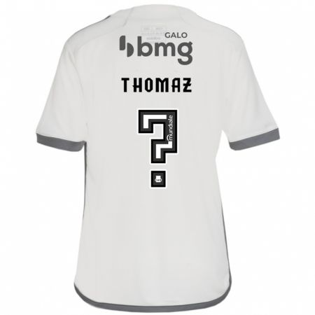 Kandiny Kinder Thomaz #0 Cremefarben Auswärtstrikot Trikot 2024/25 T-Shirt