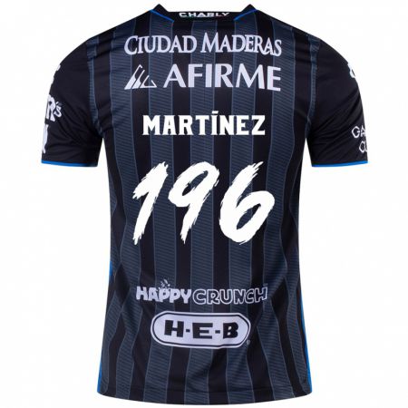 Kandiny Kinder Diego Martínez #196 Weiß Schwarz Auswärtstrikot Trikot 2024/25 T-Shirt