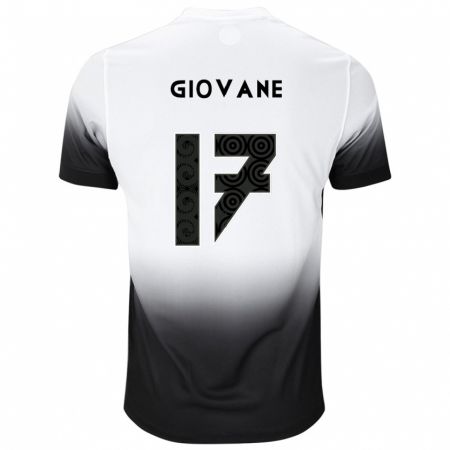 Kandiny Herren Giovane #17 Weiß Schwarz Heimtrikot Trikot 2024/25 T-Shirt