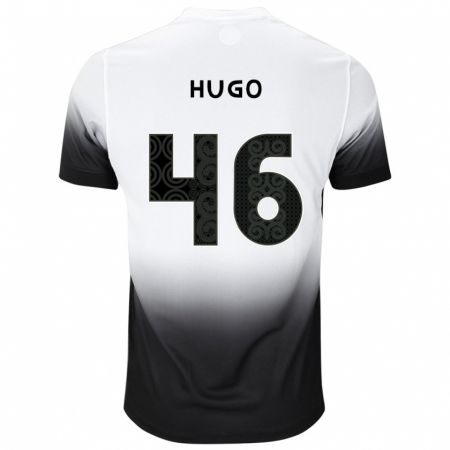 Kandiny Herren Hugo #46 Weiß Schwarz Heimtrikot Trikot 2024/25 T-Shirt