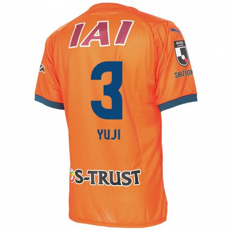 Kandiny Herren Yuji Takahashi #3 Orange Blau Heimtrikot Trikot 2024/25 T-Shirt