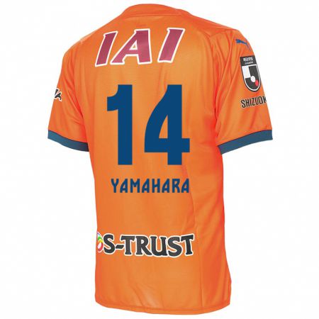 Kandiny Herren Reon Yamahara #14 Orange Blau Heimtrikot Trikot 2024/25 T-Shirt