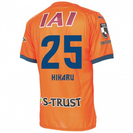 Kandiny Herren Hikaru Naruoka #25 Orange Blau Heimtrikot Trikot 2024/25 T-Shirt