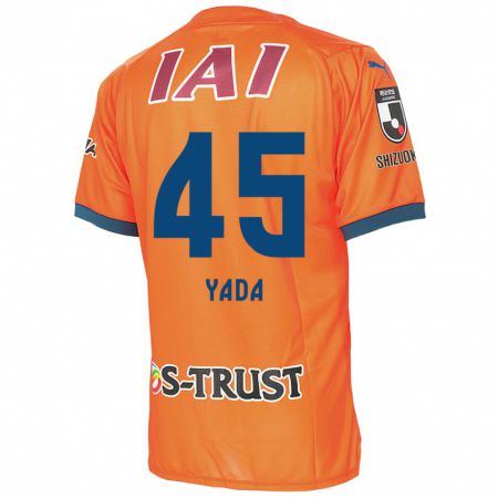 Kandiny Herren Ryunosuke Yada #45 Orange Blau Heimtrikot Trikot 2024/25 T-Shirt