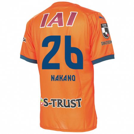 Kandiny Herren Takeru Nakano #26 Orange Blau Heimtrikot Trikot 2024/25 T-Shirt