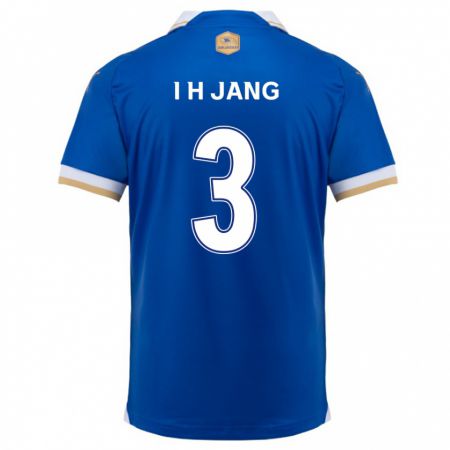 Kandiny Herren Ho-Ik Jang #3 Blau Weiss Heimtrikot Trikot 2024/25 T-Shirt