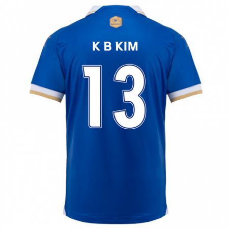 Kandiny Herren Bo-Kyung Kim #13 Blau Weiss Heimtrikot Trikot 2024/25 T-Shirt