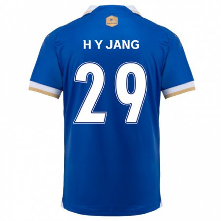 Kandiny Herren Yo-Han Jang #29 Blau Weiss Heimtrikot Trikot 2024/25 T-Shirt