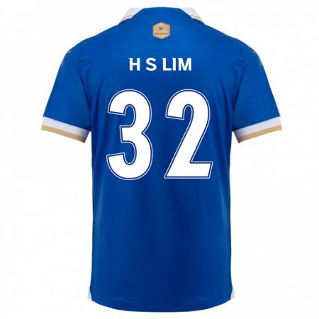 Kandiny Herren Seong-Hyeon Lim #32 Blau Weiss Heimtrikot Trikot 2024/25 T-Shirt