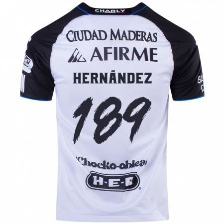 Kandiny Herren Sebastián Hernández #189 Schwarz Blau Heimtrikot Trikot 2024/25 T-Shirt