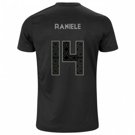 Kandiny Herren Raniele #14 Schwarz Auswärtstrikot Trikot 2024/25 T-Shirt