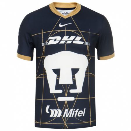 Kandiny Herren Santiago López #254 Obsidian Gold Weiß Auswärtstrikot Trikot 2024/25 T-Shirt