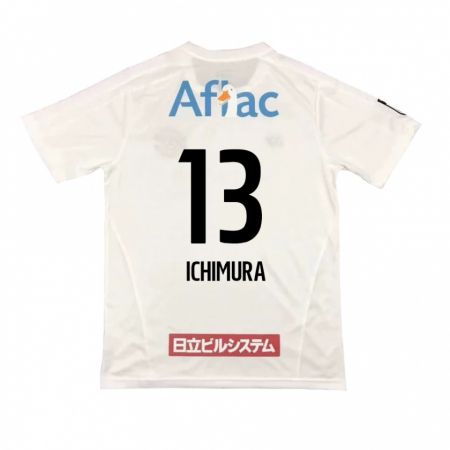 Kandiny Herren Ken Ichimura #13 Weiß Schwarz Auswärtstrikot Trikot 2024/25 T-Shirt