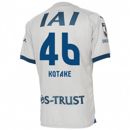 Kandiny Herren Sean Kotake #46 Weiß Blau Auswärtstrikot Trikot 2024/25 T-Shirt