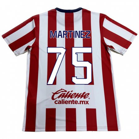 Kandiny Damen Isaac Martínez #75 Rot-Weiss Heimtrikot Trikot 2024/25 T-Shirt