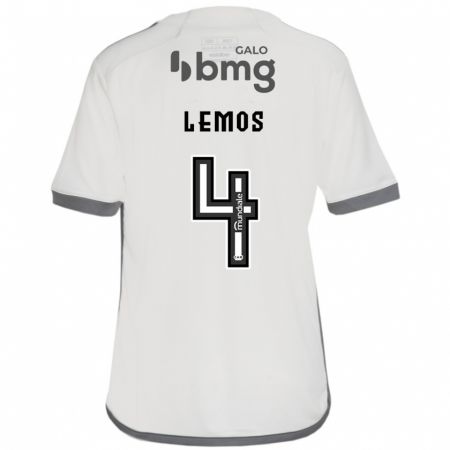 Kandiny Damen Mauricio Lemos #4 Cremefarben Auswärtstrikot Trikot 2024/25 T-Shirt