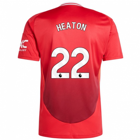 Kandiny Kinder Tom Heaton #22 Hellrot Heimtrikot Trikot 2024/25 T-Shirt