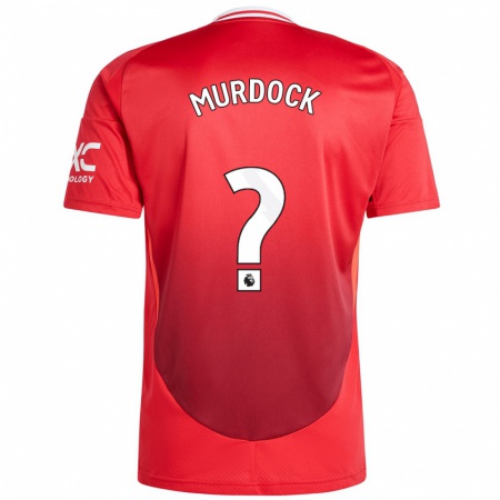 Kandiny Kinder Will Murdock #0 Hellrot Heimtrikot Trikot 2024/25 T-Shirt